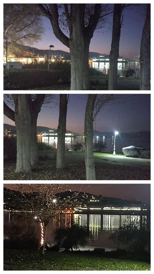 Vrachos Suites Aigio Bagian luar foto